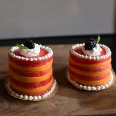 Mini Melon Cakes: Quick, Healthy, No-Bake, Gluten-Free, and Cake-Free