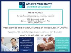 Ovic Clinic also offers quality care to teenagers and adults who need Circoncision Outaouais. We strive to accomplish this double mission with maximum respect for our customers. We offer our patients an advanced and rapid circumcision technique with minimal discomfort. The rate of postoperative complications at our clinics is extremely low.