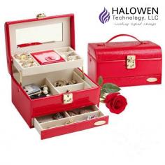 Get in touch with Halowen Technology LLC to buy a gift for your girl. As a multi-functional jewelry case, it suits for earrings, necklaces, watches, bracelets, cufflinks, hairpins, brooches and other jewelry. It is very easy to carry for travel. For more details, browse our website.