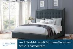 Browse through Sleep Center’s varied variety of adult bedroom furniture items online. We stock tons of furniture combinations in lots of styles & size availabilities at market-leading prices.