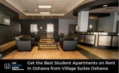 Looking for a student apartment in Oshawa near UIOT? Look no further than Village Suites Oshawa. Our living space is designed to give students a comfortable home away from home.