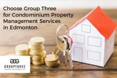 Group Three has an experienced team that includes a property manager, property administrator, and a property accountant, providing exceptional condominium management services to the community of Edmonton. When you rely on professional and dependable condo management, don't worry about your Edmonton properties - they are in good hands!