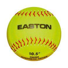 Easton 10.5in STB Neon Soft Training Softball Ball Fluro Yellow