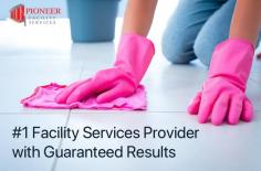 Aaron Dickinson’s Pioneer Facility Services is voted as #1 quality facility services supplier with a focus on each & every client. Our professional team cleans every site in minimum time more cost-effectively, less physical impact on our staff and with less disruption to clients, whether its waste management, grounds maintenance, helpdesk services or office cleaning. 