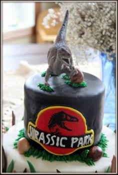 Jurassic Park cake - Cake Central