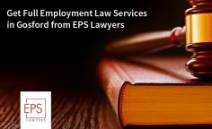 Get in touch with EPS Lawyers if you are looking for full employment law services in Gosford. We have years of experience in working  with Australia’s largest corporate employers as well as representing high-earning employees in complex matters. 