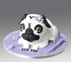 Pug Dog Cake on Cake Central
