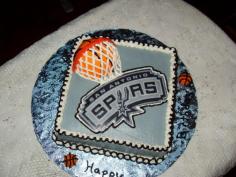 Spurs Basketball Birthday on Cake Central