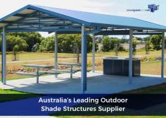 Steel Post and Rail has been providing high-quality outdoor structure and shade structure solutions for the last 30 years. Our outdoor shade structures are designed using our proven hot dip galvanised, heavy duty steel framing and our unique galvanised Locsteel battens.