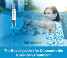 Arthritis is a problem that often develops in the joints, the areas where bones are linked together especially the knee. Monovisc is the injection that provides relief from osteoarthritis knee pain and increases the mobility of joints.
