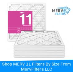 At MervFilters LLC, we offer high-quality MERV 11 furnace filters in a range of sizes. All our MERV 11 filters are moisture resistant and can withstand in harsh conditions. We ship all our products within 3 – 5 business days from the order date.