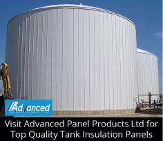 Looking for superior quality insulated panels for tanks? Simplify your search with Advanced Panel Products Ltd. We manufacture & supply the most advanced tank and vessel insulation panels at competitive prices. 
