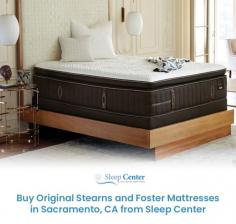 Visit Sleep Center for buying the latest collection of Stearns and Foster Mattresses in Sacramento CA at unique prices. Available in a range of style, sizes, and comfort types! For more Information, visit our website now!