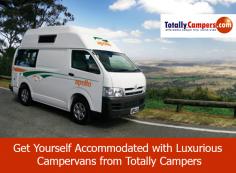 For all your campervan rental needs in New Zealand, get in touch with Totally Campers. Here, we provide campervans of every size for 2, 3, 4 or 6 persons. Select your model and book your vehicle.