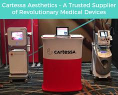 Cartessa Aesthetics is a trusted energy based medical device manufacturers. We supply our devices to U.S. dermatologists, plastic surgeons, cosmetic physicians, and medical spas that are trialed on the basis of clinical efficacy, patient experience, and return on investment.