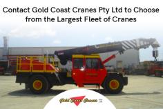 Get in touch with Gold Coast Cranes Pty Ltd for comprehensive crane hire services in the Gold Coast. When hiring a crane from our fleet, you will be assured that our equipment is properly and thoroughly maintained.