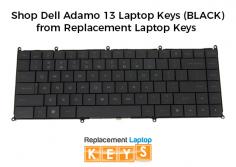 Shop Dell Adamo 13 Laptop Keys (BLACK) at unbeatable prices from Replacement Laptop Keys. We deliver complete keyboard key replacement kit which includes keycap, hinge clip and cup. Order online now!