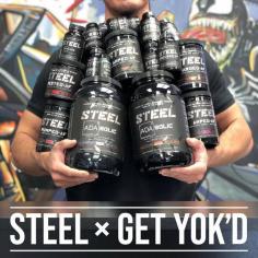 Buy steel supplements & sports nutrition products at best price from Get Yok'd Sports Nutrition. We are the premier supplement & health food store based in Los Angeles. To see our collection, visit our store today! 