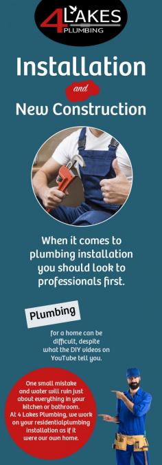 Four Lakes Plumbing Services has been proudly serving Madison, WI people with various plumbing services. Whether it’s clogged toilets, slow-draining sinks, broken hot water heaters or leaky pipes, our plumbers will fix the issues in no time.