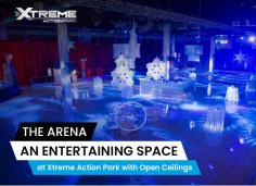 The Arena Roller Rink – a 16,000 sq. ft. Performance Venue and Event Space that offers a 12,000 sq. ft. Roller Skating Rink with a DJ Booth and VIP Mezzanine. Available for Large Events and Private Functions plus equipped for live performances and unique sporting events.