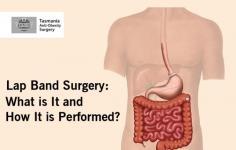 Suffering from over-weight? Get yourself treated with Lap-band surgery from Tasmania Anti-Obesity Surgery. It is a surgical procedure in which an inflatable silicone band is inserted into the tummy in order to achieve weight loss goals. 