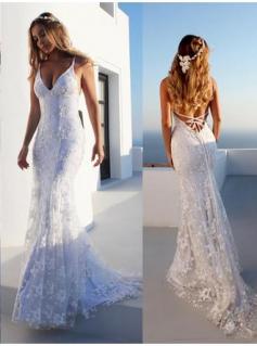 Mermaid and Trumpet Wedding Dresses – An elongated bodice, flared skirt, and contoured cut that emphasizes an hourglass shape Sheath prom Dresses – Go slim and structured to show off curves, or go for comfort in a soft and flowing style 
Short and Tea Length Wedding Dresses – Look no further than a chic tea-length dress to show off your fabulous sense of style (and shoes!) 
 
Whatever your style, we know you'll find your dream wedding dress at LaLaMira! 
Shop now for your affordable, custom tailored wedding dress! Contact our friendly customer service for assistance with your order.