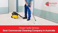 At Aaron Dickinson’s Pioneer Facility Services, we are your trusted facility service supplier with 24-hour availability. With a dedication to long-term satisfaction, we provide unbeatable services whether it’s waste management, grounds maintenance, helpdesk services or industrial cleaning. 
