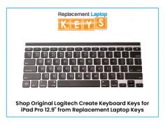 Get original Logitech Create Keyboard Keys for iPad Pro 12.9" at reasonable prices from Replacement Laptop Keys. Perfect-fit keys that will look like the remaining keys of keyboard & give your laptop a new look! Buy now!
