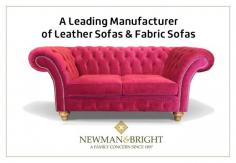 Newman and Bright is Manchester based exclusive leather and fabric sofas showroom, providing high quality and tailor-made leather and fabric sofas in a variety of designs and sizes. 