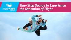 Visit SuperFlight to have a chance to fly for real like a bird. We have the most innovative vertical wind tunnel for indoor skydiving. Come to us and enjoy flying in a safe environment.