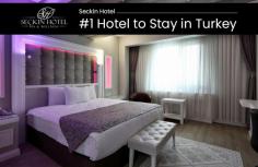 Seckin Hotel is the best hotel situated in Turkey. Here, we offer a number of amenities to our customers which includes free wifi, free parking, swimming pool, Turkish bath and more.