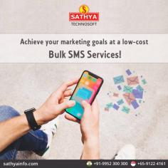 Bulk SMS is most economical & effective medium of marketing. We are leading Bulk SMS Service India. We provide Creative Bulk SMS Services at low and affordable prices in India. Reach out to valuable Customers with our Bulk SMS Services.
https://in.sathyainfo.com/bulk-sms-service-india