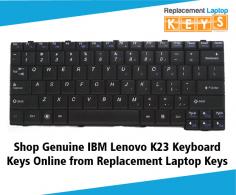 Replacement Laptop Keys is a well-known original IBM keyboard keys provider. We deliver genuine IBM Lenovo K23 keyboard keys with a 100% satisfaction guarantee. Most of the keyboard keys are just $4.95 or less. Shop now!