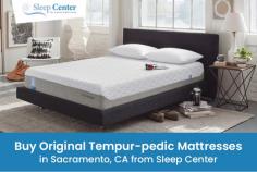 Shop from Sleep Center's 100% real Tempur-pedic Mattresses collection at reasonable prices!  90 Days Comfort Guarantee!