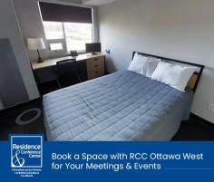 Get in touch with RCC Ottawa West to book a perfect place for your next business meeting or event. From small to large groups and medium sized exhibitions, we will accommodate you with our facilities. 