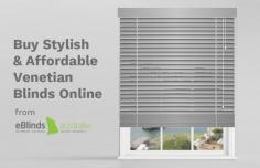 eBlinds Australia is your one-stop store to shop the modern & stylish venetian blinds at reasonable prices. Our blinds are sleek in design, and offer effective privacy and light control.