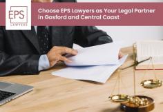 When it comes to choosing a trusted lawyer in Gosford or Central Coast, EPS Lawyers is the most preferred name. We are your legal partner, whether you need criminal lawyer, employment lawyer or traffic lawyer.