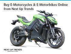 Wanna shop top quality e-motorcycles & e-motorbikes at reasonable prices? End your search with Next Up Trends. Using our e-motorcycles & e-motorbikes will help you save on the consumption of gas/fuel. 