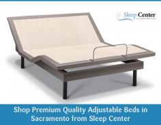 Want to buy premium quality adjustable beds in Sacramento? Stop your search with Sleep Center. We stock adjustable beds of top brands including Sealy, Serta, TEMPUR-ERGO, and more.  