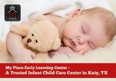 My Place Early Learning Center offers the best infant daycare program in a caring and fun environment. Our center is composed of state-of-the-art, spacious and safe classrooms where your infants can crawl, roll and play. 