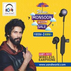 Super Exclusive Sale on U&I Wireless Earphones
UPTO 65% OFF
Get Extra 25% Discount Use This Coupon Code:- MONSOON25
