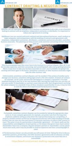 Whether you are individual seeking to hire a business or contractor to do a job, or are a business looking to contract with an employee, independent contractor, or distributor, it is important to reduce your agreements to writing.