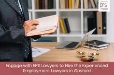 Is there any workplace issue in Gosford? Engage the experienced employment lawyers of EPS Lawyers to get back to work. We firstly review your case comprehensively and then decide how to proceed it accordingly. 