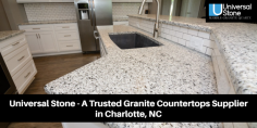 Universal Stone is a well-known granite countertops supplier in Charlotte, NC. We have a team of experts that can take care of your all remodeling needs in Charlotte. Get in touch today!