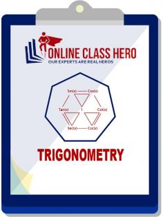 Are you looking to Pay Someone To Take My Online Trigonometry Class For Me? If yes, Online Class Hero will get your Online Trigonometry Class done by our top universities experts. We ensure 100% successful result whether it is an exam online class or a test. Register now and get a professional to appear in your trigonometry class.