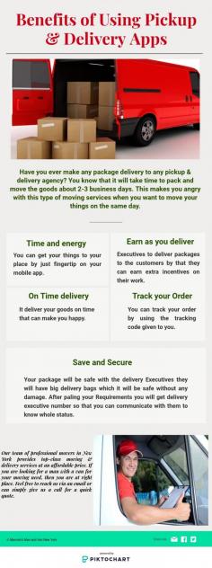 Benefits of Using Pickup & Delivery Apps