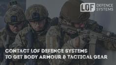 Whether you need body armour, tactical gear for police, military or K9 applications, LOF Defence Systems has you covered. We work with departments for customized tactical solutions. 