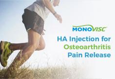 When having osteoarthritis, HA (hyaluronic acid) injection is injected to one’s body to get them relief from pain. If you are also in the search of one such injection, stop your search with Monovisc.