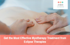At Eclipse Therapies, we provide the most effective myotherapy treatment to get you rid of muscle pain as it is the best option to treat muscular system. We have an expert team,specialised in treating everything like neck and back pain, sporting injuries, knee pain, migraines, shoulder issues and more. 