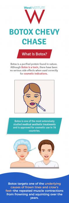 Want to look youthful and attractive? Try botox treatment from The West Institute in Chevy Chase to get the wrinkles and facial creases treated quickly. 